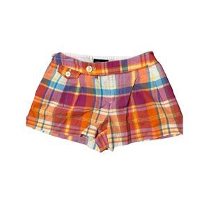 BUNDLE SET OF 2 girls KIDS POLO RALPH LAUREN Blue White Stripe Seersucker Cotton